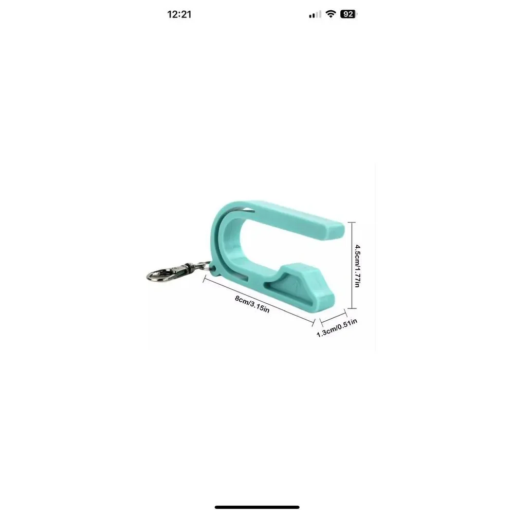 Universal Easy Release Car Seat Unbuckle‎ Unlock Tool Key With Keychain